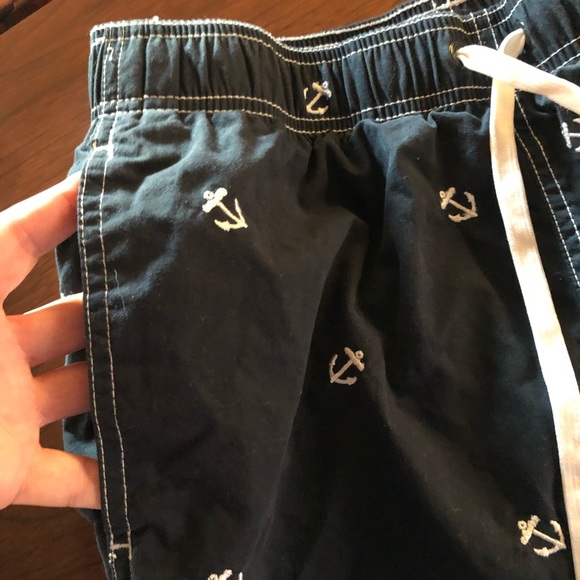Men’s Navy Swim Trunk - Picture 2 of 10